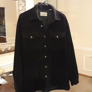 Authentic Gap outfitters heavy black shirt jacket